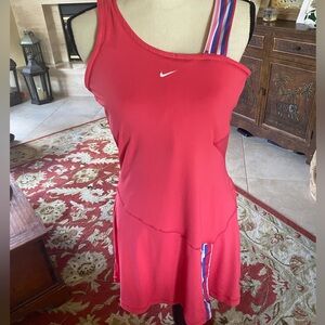Nike “Break Point” Dri Fit Tennis dress Pink Large as worn by Victoria Azarenka